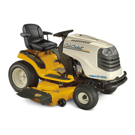 Cub Cadet SLT1550, SLT1554 User manual