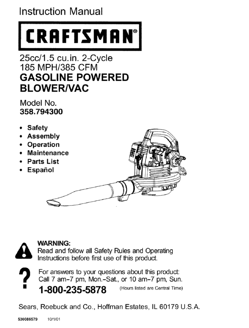 Craftsman 358.794300 instruction manual