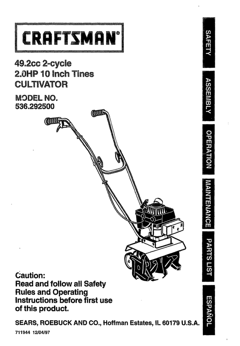 Craftsman 536.292500 User manual