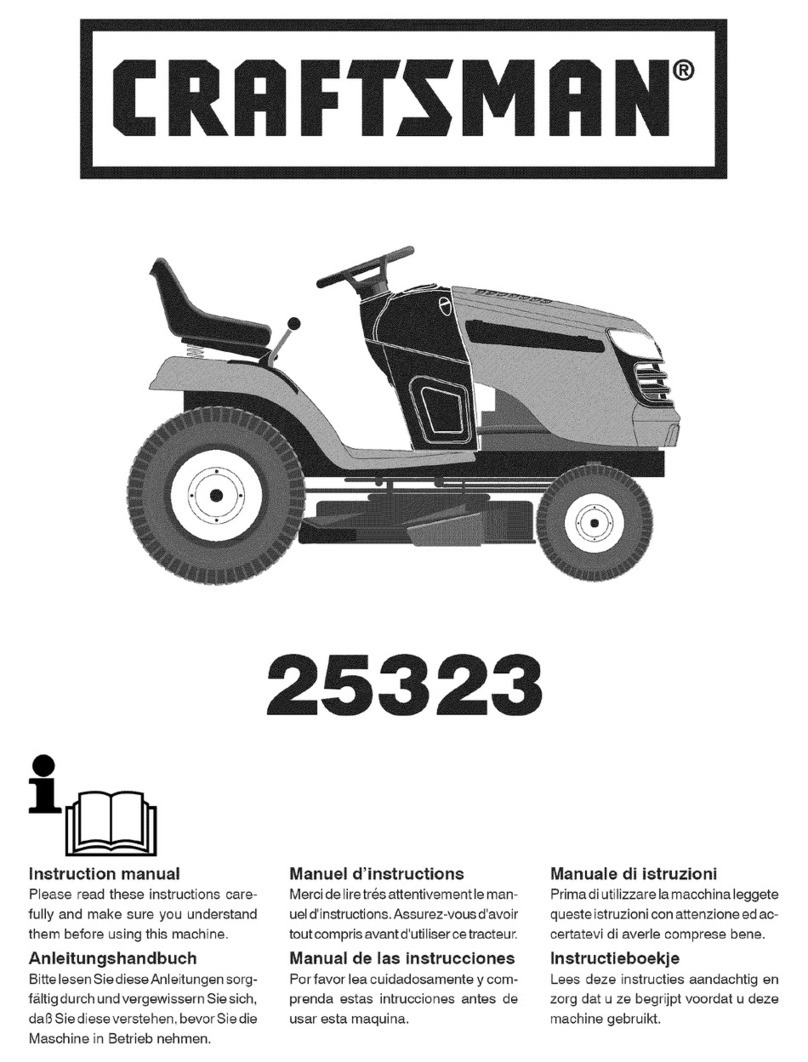 Craftsman 25323 instruction manual