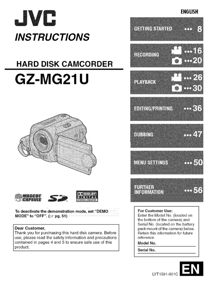 JVC GZ-MG21U User manual JVC GZ-MG21U User manual