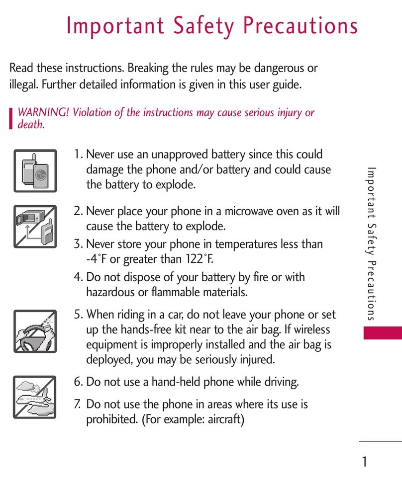 LG MG160 User manual