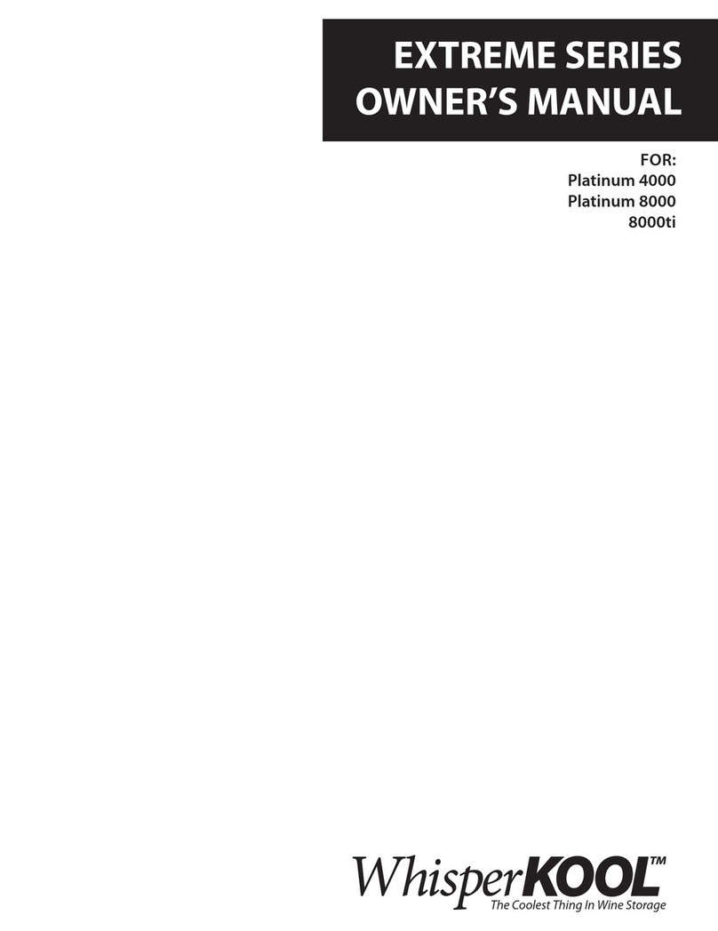 WHISPER KOOL Platinum 4000 owner's manual