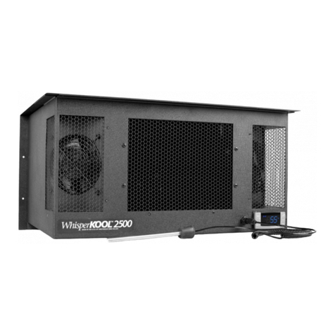 WHISPER KOOL Slimline 2500 System manual
