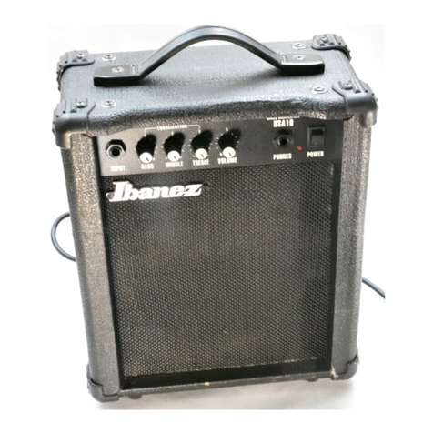 Ibanez BSA10 User manual