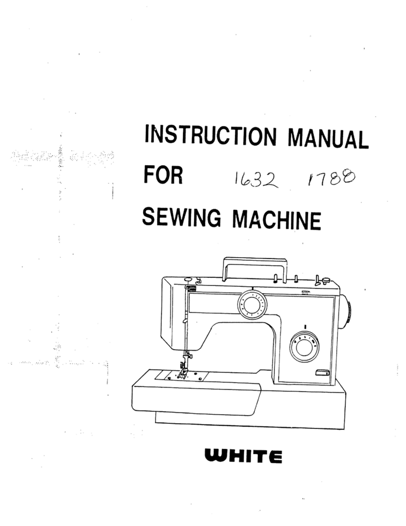 White 1632 instruction manual