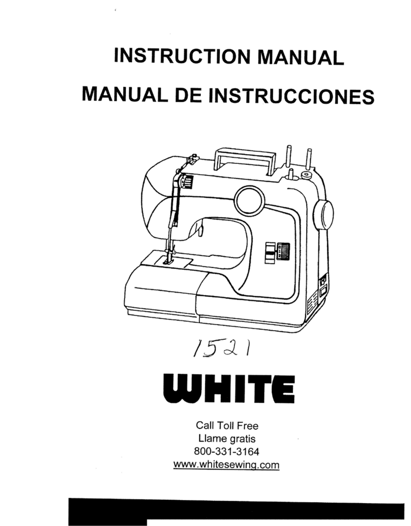 White 1521 User manual