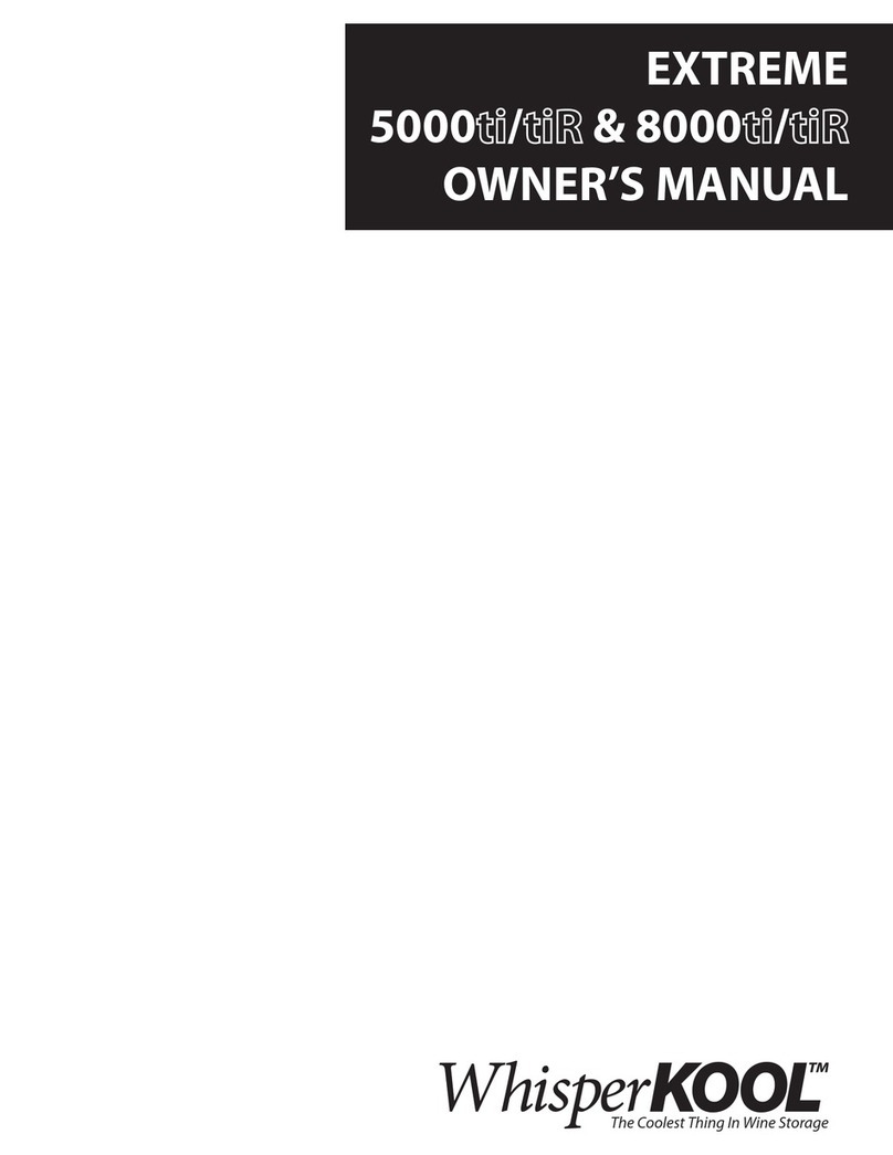 WHISPER KOOL EXTREME 5000TI owner's manual