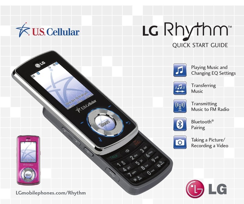 LG UX585 User manual