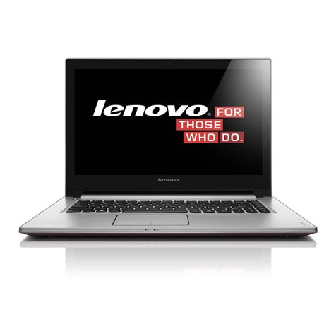 Lenovo IdeaPad Z400 Touch Owner's manual