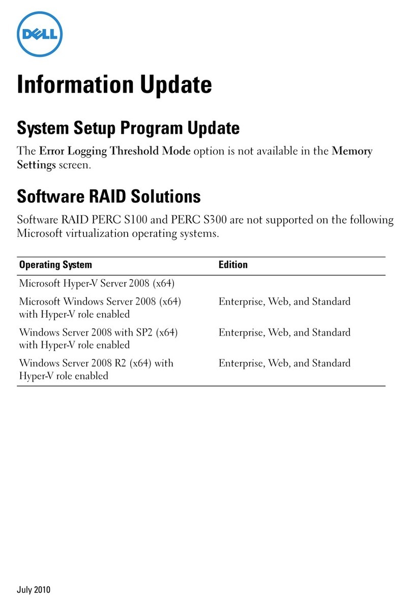 Dell PowerEdge T310 Technical manual