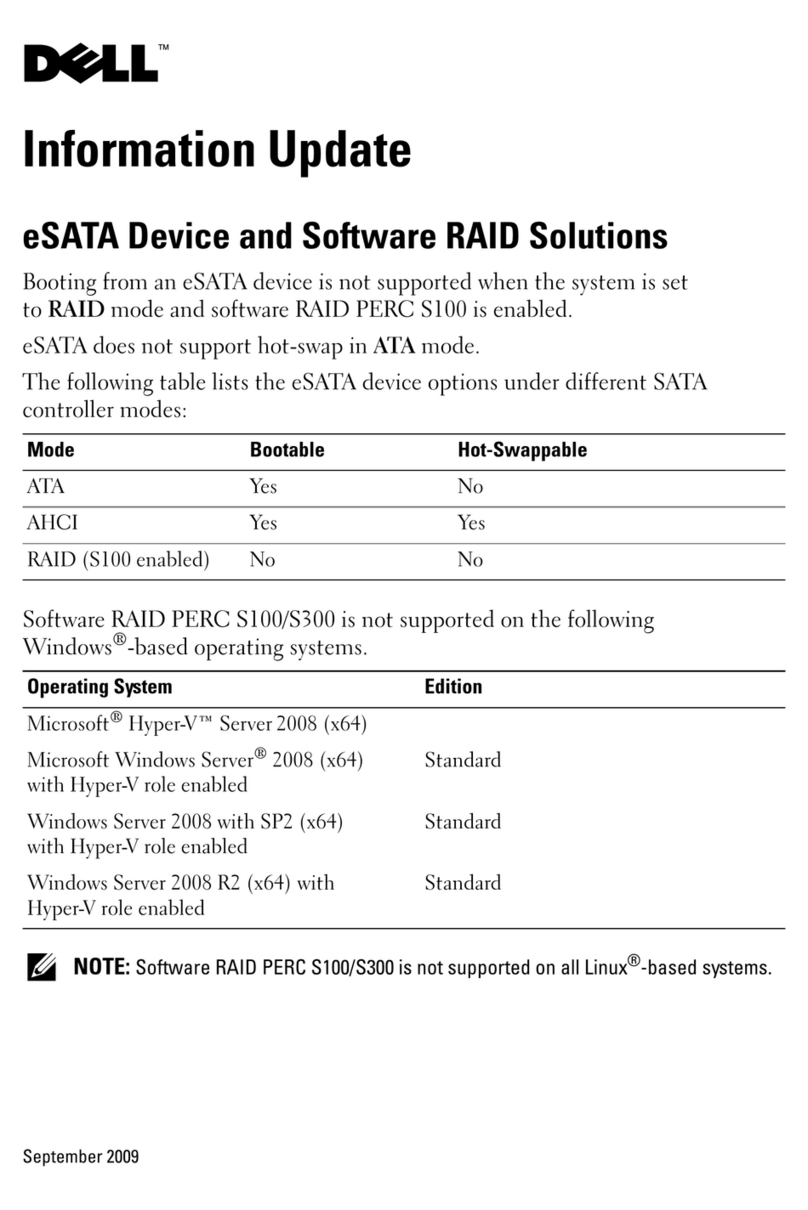 Dell PowerEdge T110 Technical manual