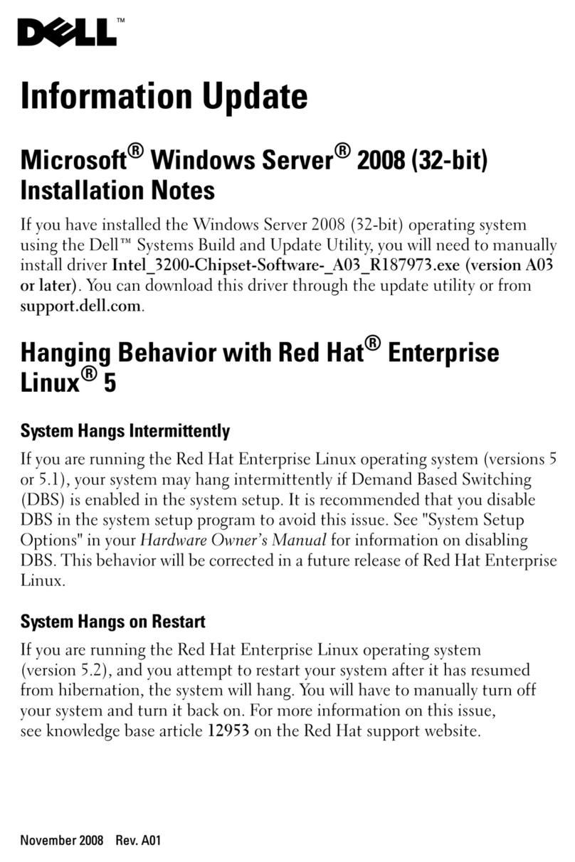 Dell PowerEdge T100 Technical manual Dell PowerEdge T100 Technical manual
