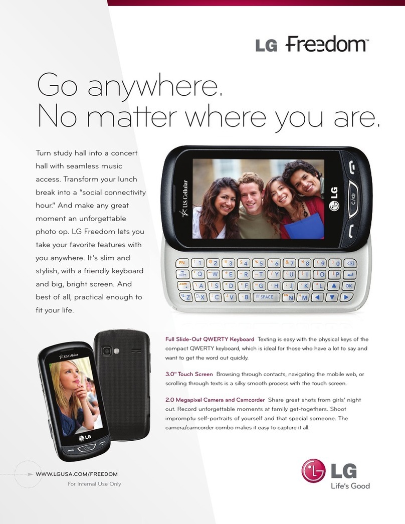 LG UN272 User manual