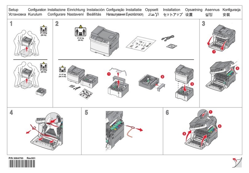 Lexmark X546 Series User manual
