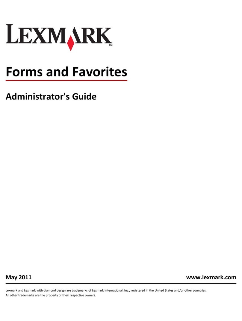 Lexmark X546 Series Service manual