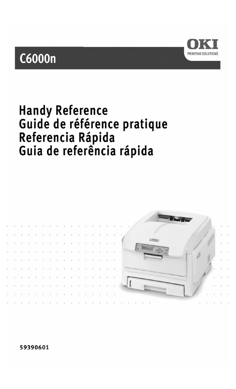 Oki C6000dn Service manual