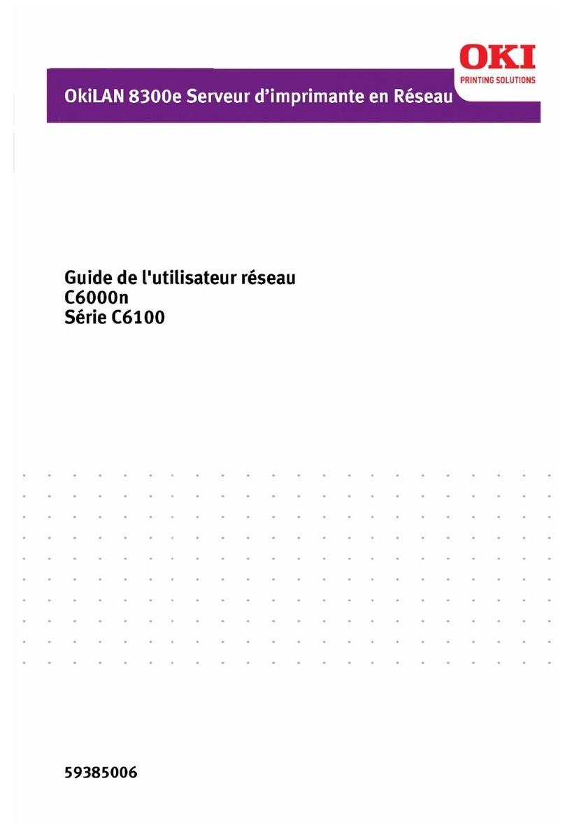 Oki C6000dn Installation instructions