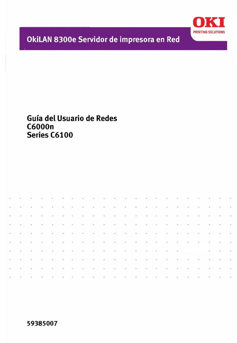 Oki C6000dn Installation instructions