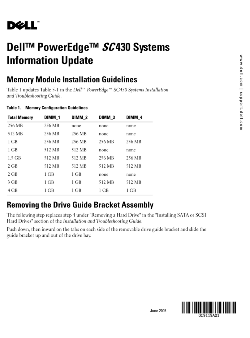 Dell PowerEdge SC430 Installation