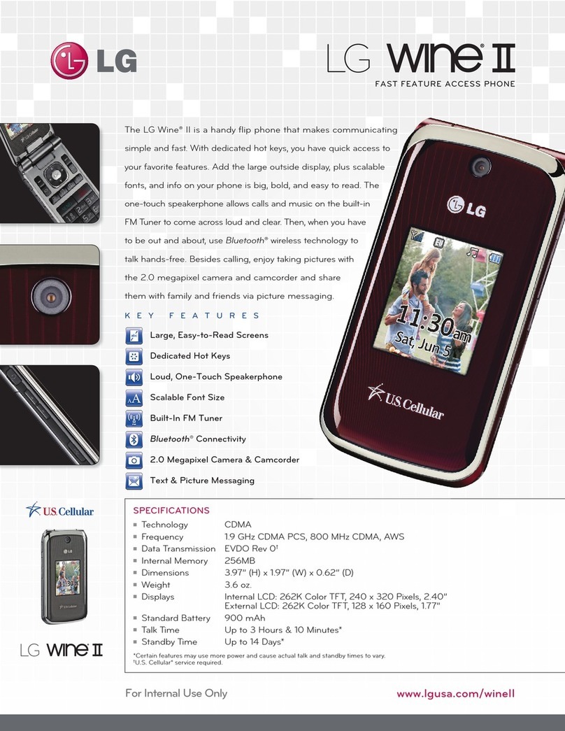 LG UN430 Grey User manual