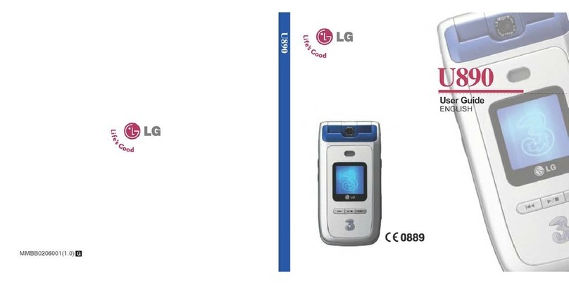 LG U890 User manual