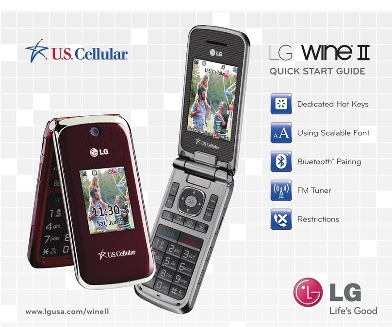 LG UN430 Grey User manual