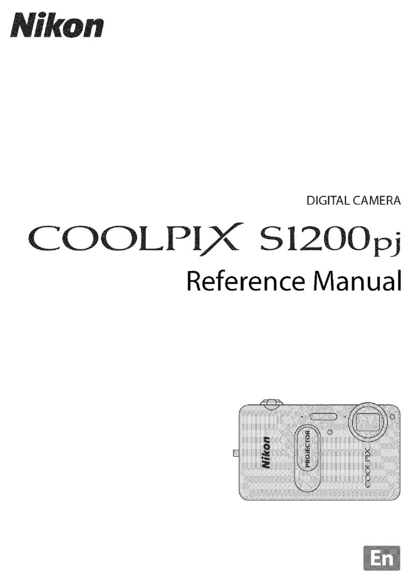 Nikon COOLPIX S1200pj Reference manual