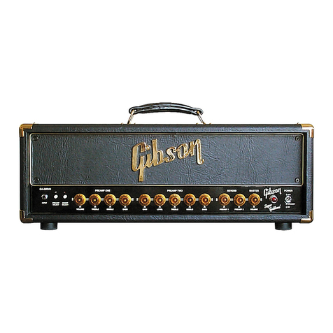 Gibson Super Gold Tone 30RVH Service manual