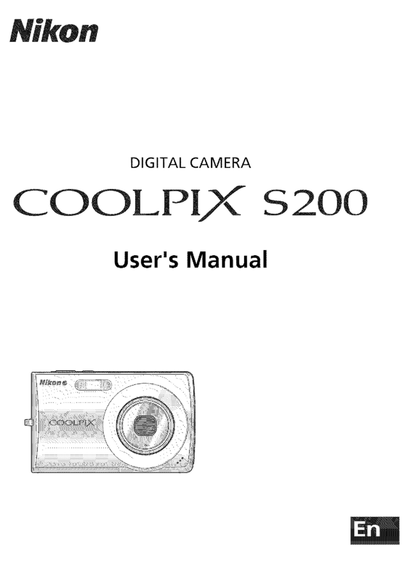 Nikon Coolpix S200 User manual