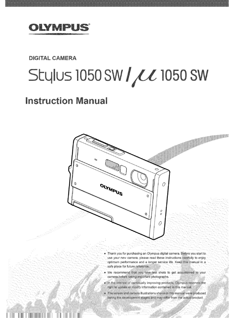 Olympus Stylus 1050SW instruction manual