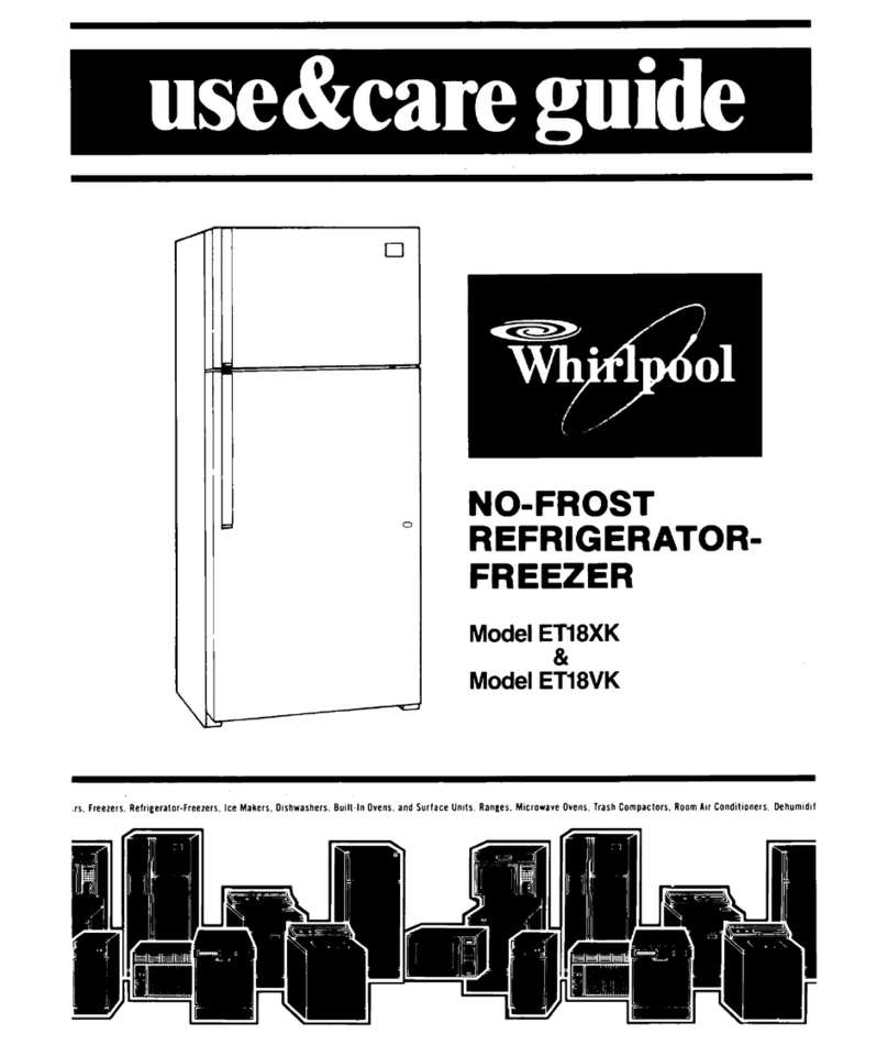 Whirlpool ETL8VK User manual