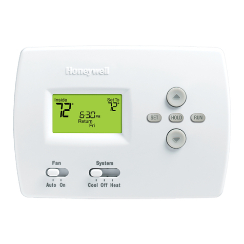 Honeywell PRO TH4110B owner's guide