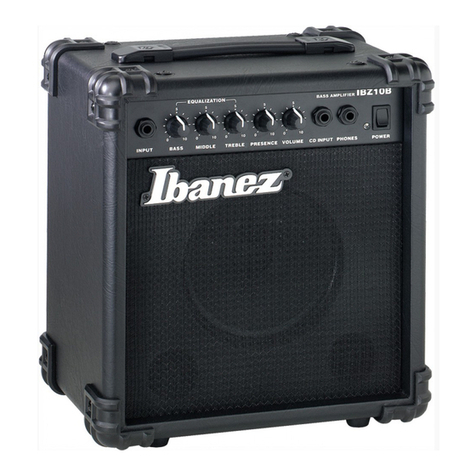 Ibanez IBZ10B User manual