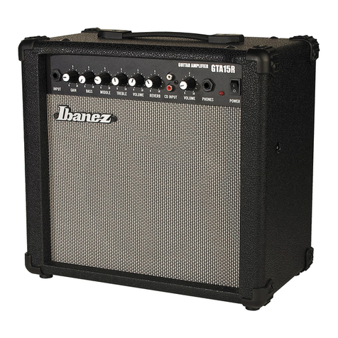 Ibanez GTA15R owner's manual