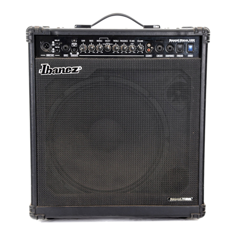 Ibanez Sound Wave 100 User manual