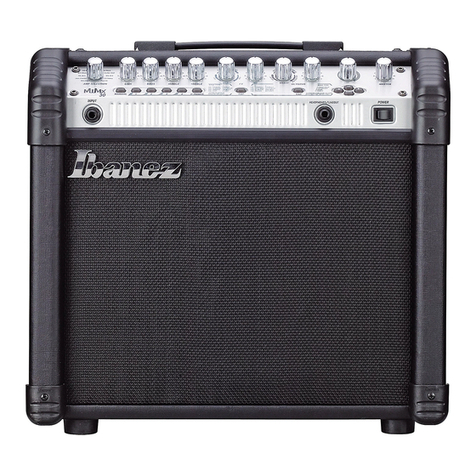 Ibanez MIMX30 owner's manual