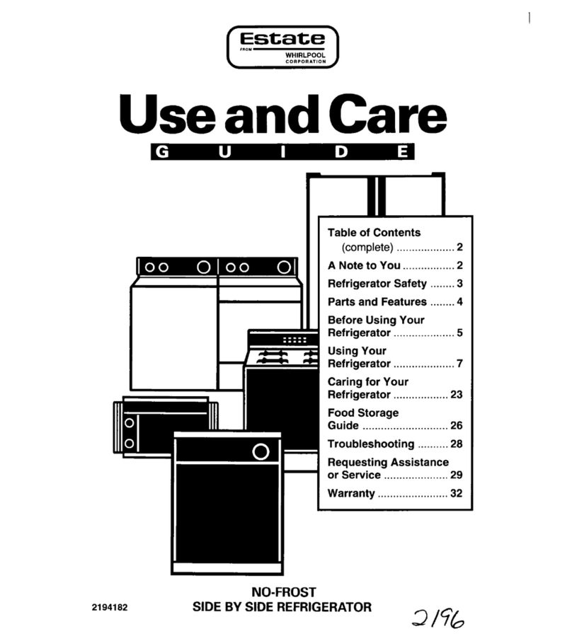 Whirlpool 2194182 Use and care guide