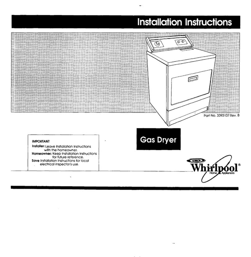 Whirlpool 3393137 User manual