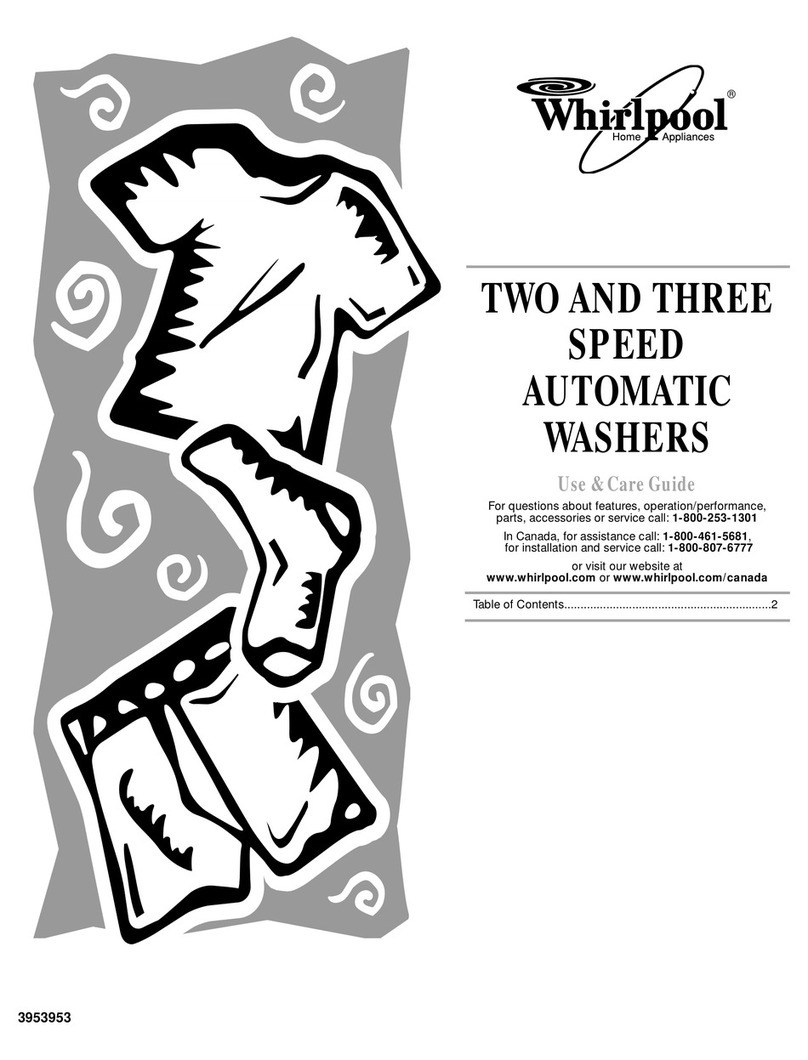 Whirlpool 3953953 Use & care guide