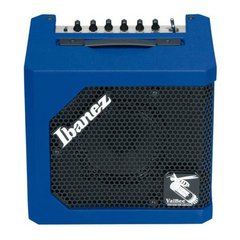 Ibanez Valbee VBG owner's manual