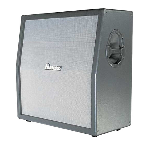 Ibanez Tone Blaster 412A User manual
