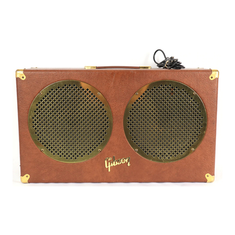 Gibson "Goldtone" GA-30RVS Quick start guide Gibson "Goldtone" GA-30RVS Quick start guide