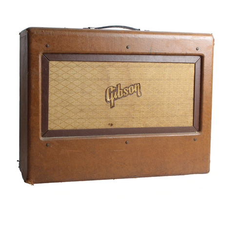 Gibson GA-30 Quick start guide Gibson GA-30 Quick start guide
