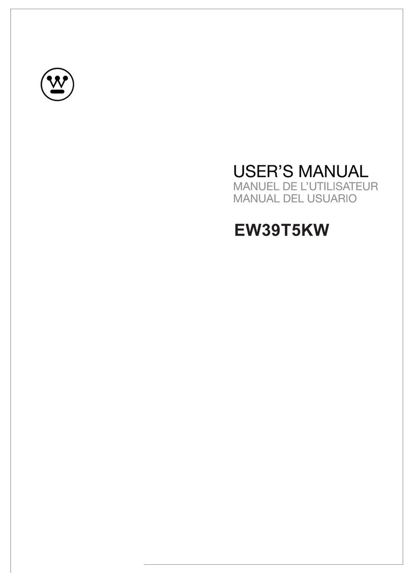 Westinghouse EW39T5KW User manual