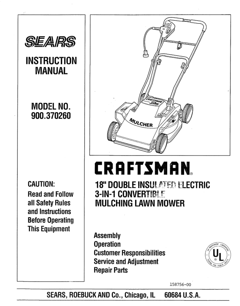 Craftsman 900.370260 User manual