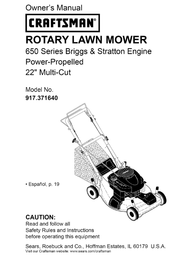 Craftsman 917.371640 owner's manual