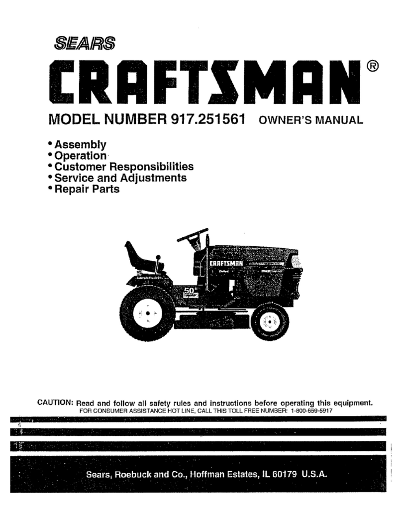 Sears Craftsman 917.251561 User manual