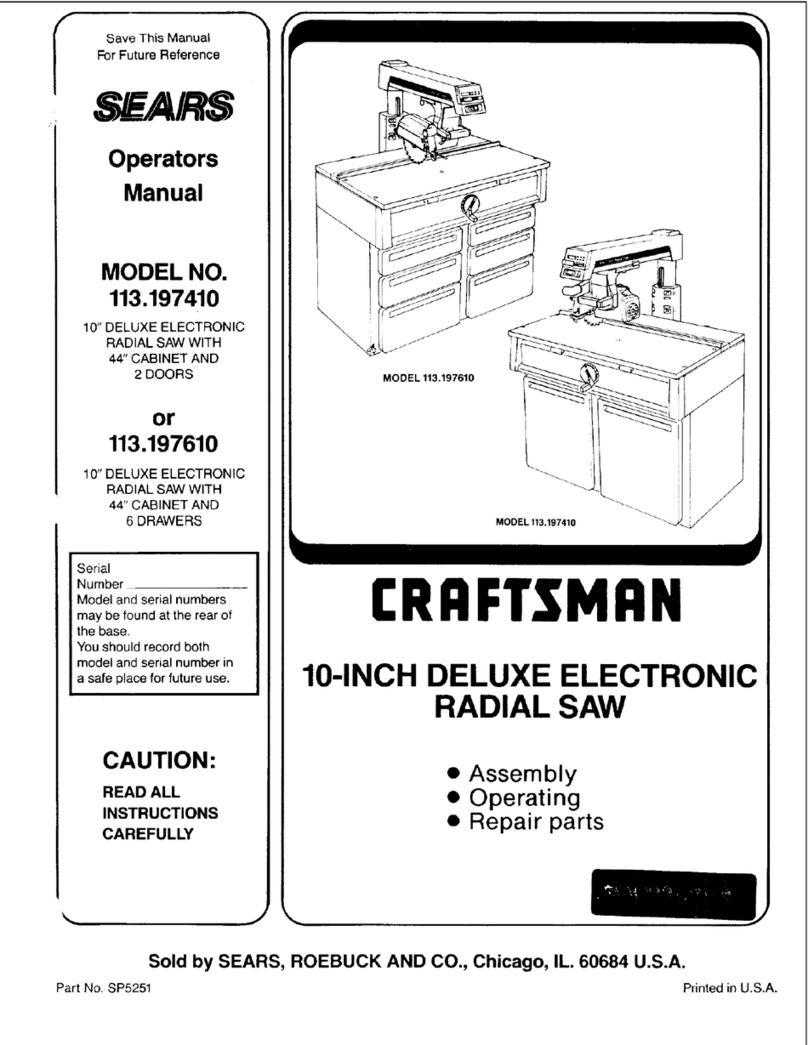 Sears Craftsman 113.197410 Operator's manual