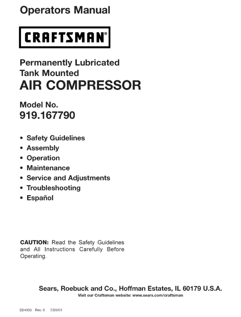 Craftsman 919.167790 Operators User manual Craftsman 919.167790 Operators User manual
